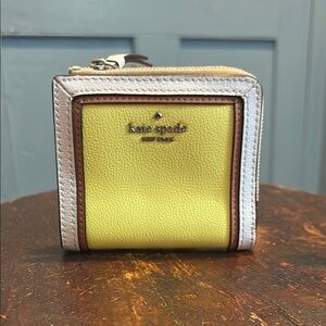 Kate Spade Yellow Leather Wallet